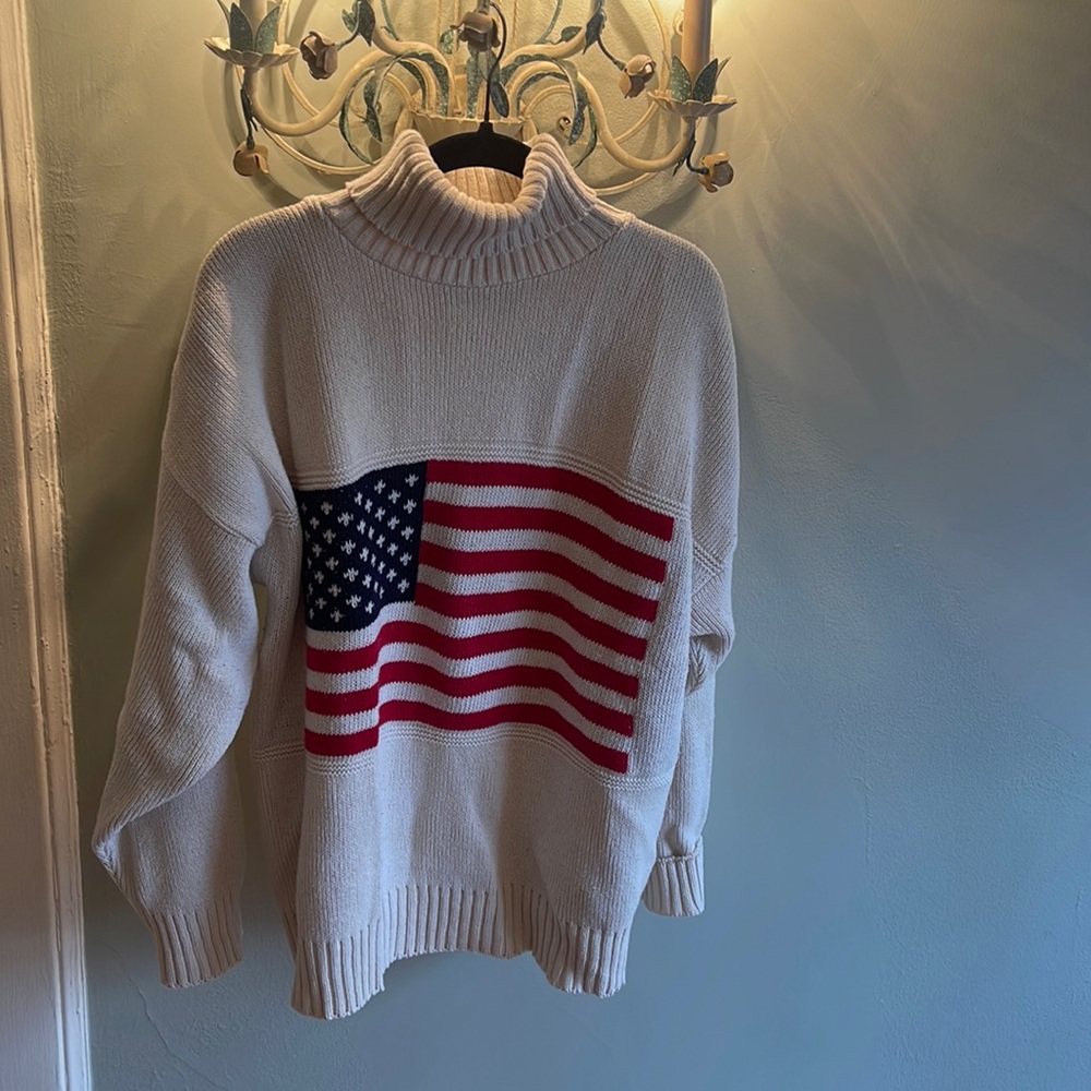 American Creations Flag sweater cotton XL